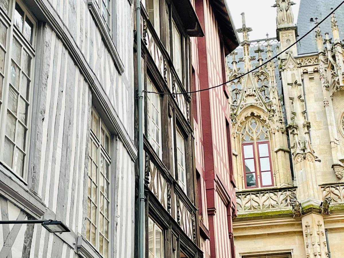 Appartement Cosy En Plein Coeur Historique Rouen Exterior foto